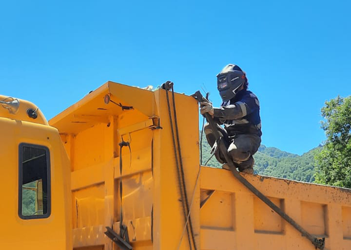 Taller en terreno